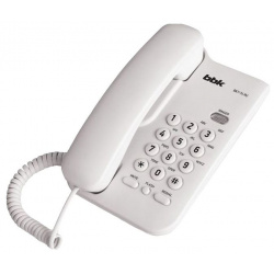 Проводной телефон BBK BKT 74 RU белый 