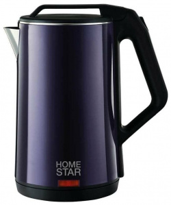 Чайник Homestar HS 1036 фиолетовый Тип: чайник; Объем: 1