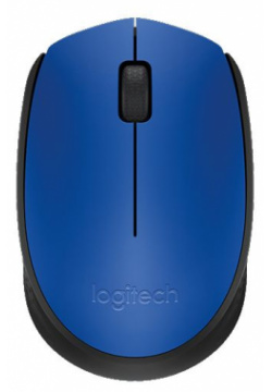 Компьютерная мышь Logitech M171 Blue/Black (910 004640) 