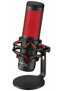 Микрофон HyperX QuadCast черный (4p5p6aa) Тип: проводной микрофон