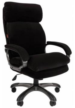 Кресло Chairman Home 505 ткань Т 84 черный Высота кресла: от 115 до 121 см