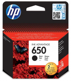 Картридж HP 650 Black Ink Cartridge (CZ101AE/ CZ101AK BHK) 