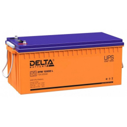 Батарея для ИБП DELTA DTM 12200 L (12В 200Ач) Тип: аккумуляторная батарея