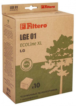 Мешок для пылесоса Filtero LGE 01 (10) ECOLine XL 