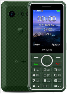 Телефон Philips Xenium E2301 32Mb зеленый 