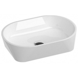 Раковина для ванной Ravak SOLO 580 белый со скрытым переливом XJX01358000 