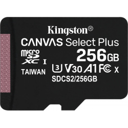 Карта памяти Kingston Canvas Select Plus microSDXC 256Gb SDCS2/256GBSP w/o adapter 