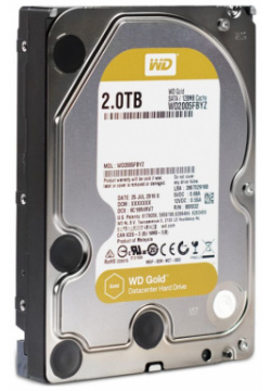 Жесткий диск Western Digital Gold 2Tb/SATA III (WD2005FBYZ) Тип: HDD