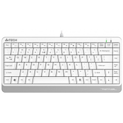 Клавиатура A4Tech Fstyler FKS11 белый/серый USB 