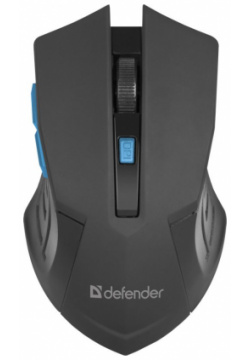 Компьютерная мышь Defender MM 275 синий (52275) 