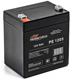 Батарея для ИБП Prometheus Energy PE 1205 (12В 5Ач) Модель/исполнение: свинец