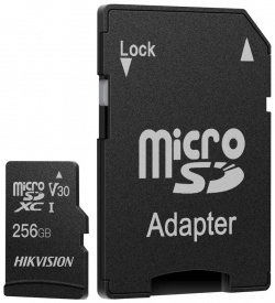Карта памяти Hikvision microSDXC HS TF C1(STD)/256G/Adapter Тип: microSDXC