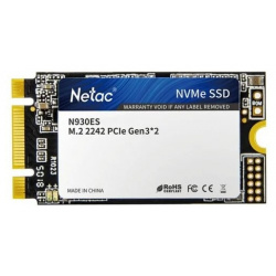 SSD накопитель Netac M 2 2280 NVME 1TB (NT01N930ES 001T E2X) 