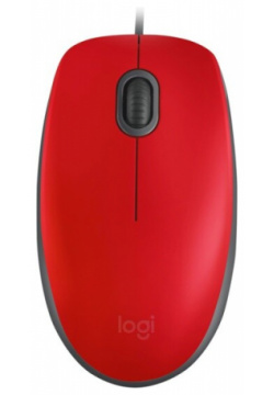 Компьютерная мышь Logitech M110 SILENT RED (910 005501) Тип: мышь