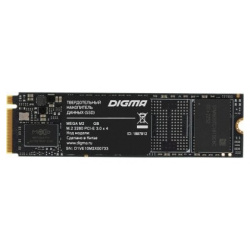 SSD накопитель Digma Mega M2 M 2 2280 512Gb (DGSM3512GM23T) Форм фактор: