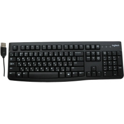 Клавиатура Logitech K120 черный USB (920 002583) Тип клавиатуры: мембранная