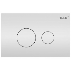 Кнопка смыва D&K Venice DB1029016 белый 