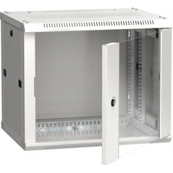 Коммутационный шкаф ITK LWR3 06U66 GF настенный  стеклянная передняя дверь 6U 600x370x600мм