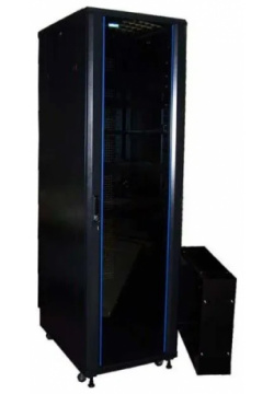 Коммутационный шкаф LanMaster TWT CBB 27U 6X8 G1 напольный  стеклянная передняя дверь 600x800мм