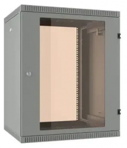 Коммутационный шкаф NT 589169 настенный  стеклянная передняя дверь 18U 600x880x350мм