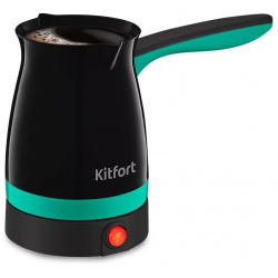 Кофеварка Kitfort KT 7183 2 черно зеленый 