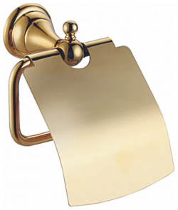 Аксессуар для ванной Azario ELVIA золото (AZ 91110G) Бумагодержатель с крышкой 