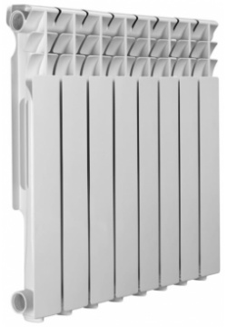 Радиатор отопления Azario AL500/80/8секц 
