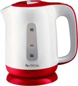 Чайник Centek CT 0044 красный Тип: чайник; Объем: 1