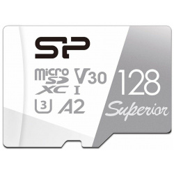 Карта памяти Silicon Power Superior SP128GBSTXDA2V20SP + adapter 