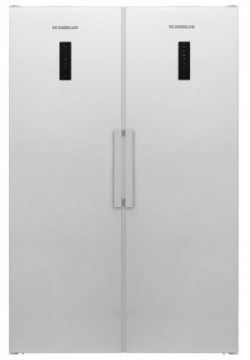 Холодильник Side by Scandilux SBS711EZ12 W (FN711E12W+R711EZ12W) 