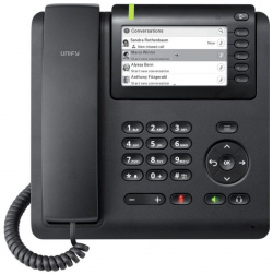 VoIP телефон Unify CP600E черный (L30250 F600 C433) 