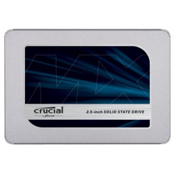 SSD накопитель Crucial 4Tb 2 5 SATA III MX500 (CT4000MX500SSD1) 