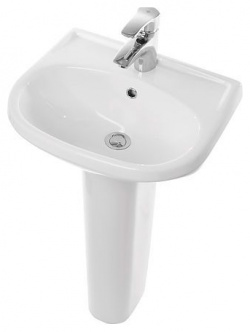Раковина для ванной Sanita Комфорт 47x39см CMFSAWB01 (WB PD/Comfort/50 C/WHT G/S1) 