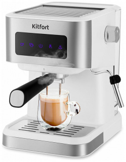 Кофеварка Kitfort KT 7139 Тип: рожковая; Тип используемого кофе: молотый
