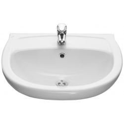 Раковина для ванной Santeri Версия 56 5см с отв  переливом белый (1 3111 5 S00 11B 0)