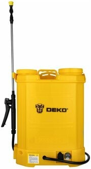 Опрыскиватель Deko DKSP10 16л желтый (065 0954) 