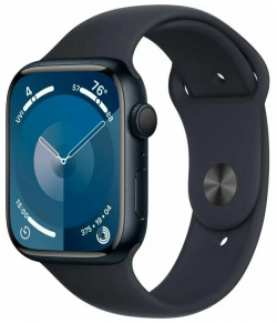 Умные часы Apple Watch Series 9 (A2978) 41мм темная ночь (MR8X3ZP/A) 