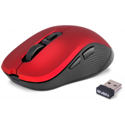Компьютерная мышь Sven RX 560SW Red 