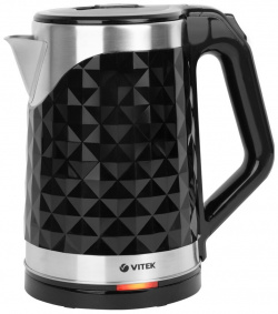 Чайник Vitek VT 7050 черный Тип: чайник; Объем: 1