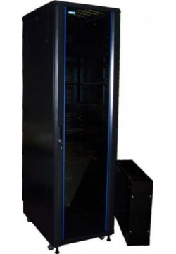 Коммутационный шкаф LanMaster TWT CBB 18U 6X8 G1 напольный  стеклянная передняя дверь 600x800мм