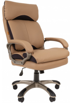 Кресло Chairman Home 505 ткань Т 10 бежевый Высота кресла: от 115 до 121 см