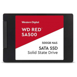 SSD накопитель Western Digital SATA/2 5/500GB RED (WDS500G1R0A) 