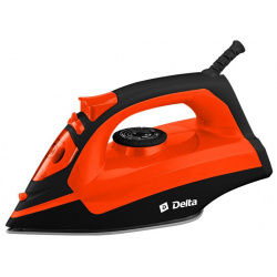 Утюг Delta DL 755 черный с оранжевым Тип: утюг; Мощность: 2200 Вт
