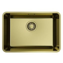 Кухонная мойка Omoikiri Omi 53 U/I LG Ultra Mini нерж сталь/светлое золото 