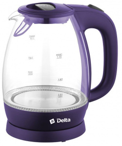 Чайник Delta DL 1203 фиолетовый 