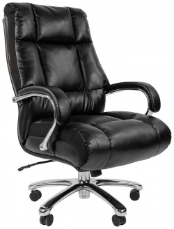 Кресло Chairman 405 экопремиум черный Высота кресла: от 118 до 128 см