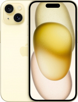 Телефон Apple iPhone 15 256GB yellow (MV9R3CH/A) Тип: смартфон