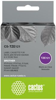 Картридж Cactus CS TZE121 черный Тип: картридж; Производитель принтера: Brother