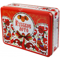 Настольная игра Десятое королевство Лото Русское Узоры (жестяная коробка) (01917) 