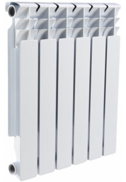 Радиатор отопления Firenze AL 500/80 A21 6 секций (синий кв ) 